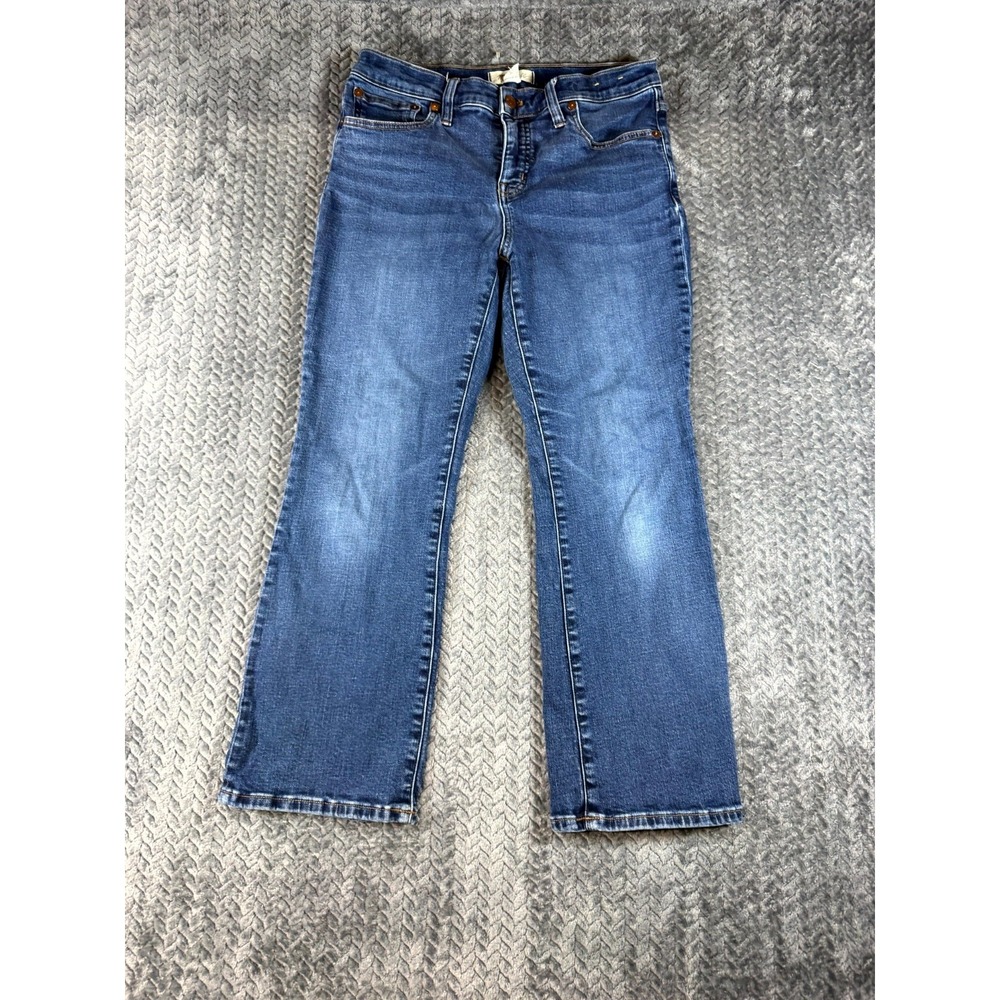 Madewell Bootcut Jeans Womens 29x24 Blue Denim Cotton Stretch‎ Mid Rise Pockets